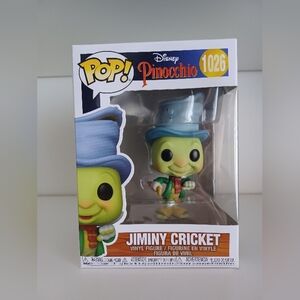 Disney Jiminy Cricket From Pinocchio 1026 Vinyl Figure Funko Pop